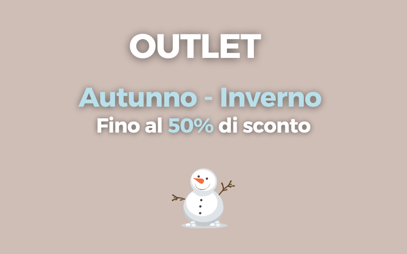 OUTLET -50% Inverno 2023